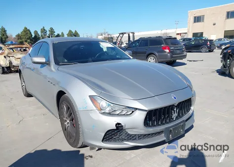2017 Maserati Ghibli from USA, damaged, VIN ZAM57XSA7H1226280